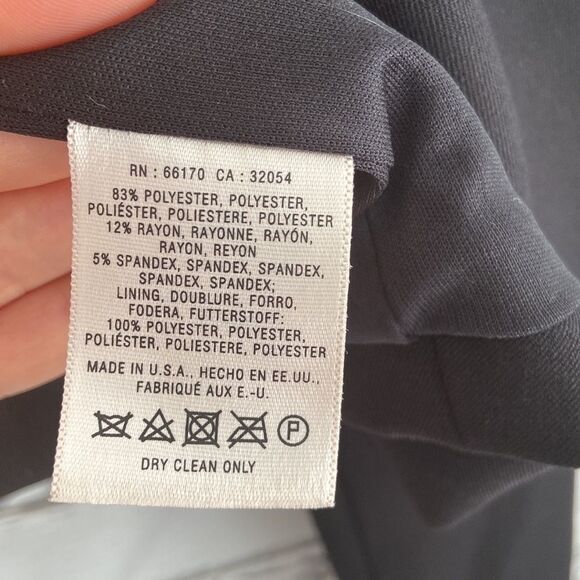 ANTHROPOLOGY Elevenses Black Blazer Cocktail Jacket - Picture 3 of 4